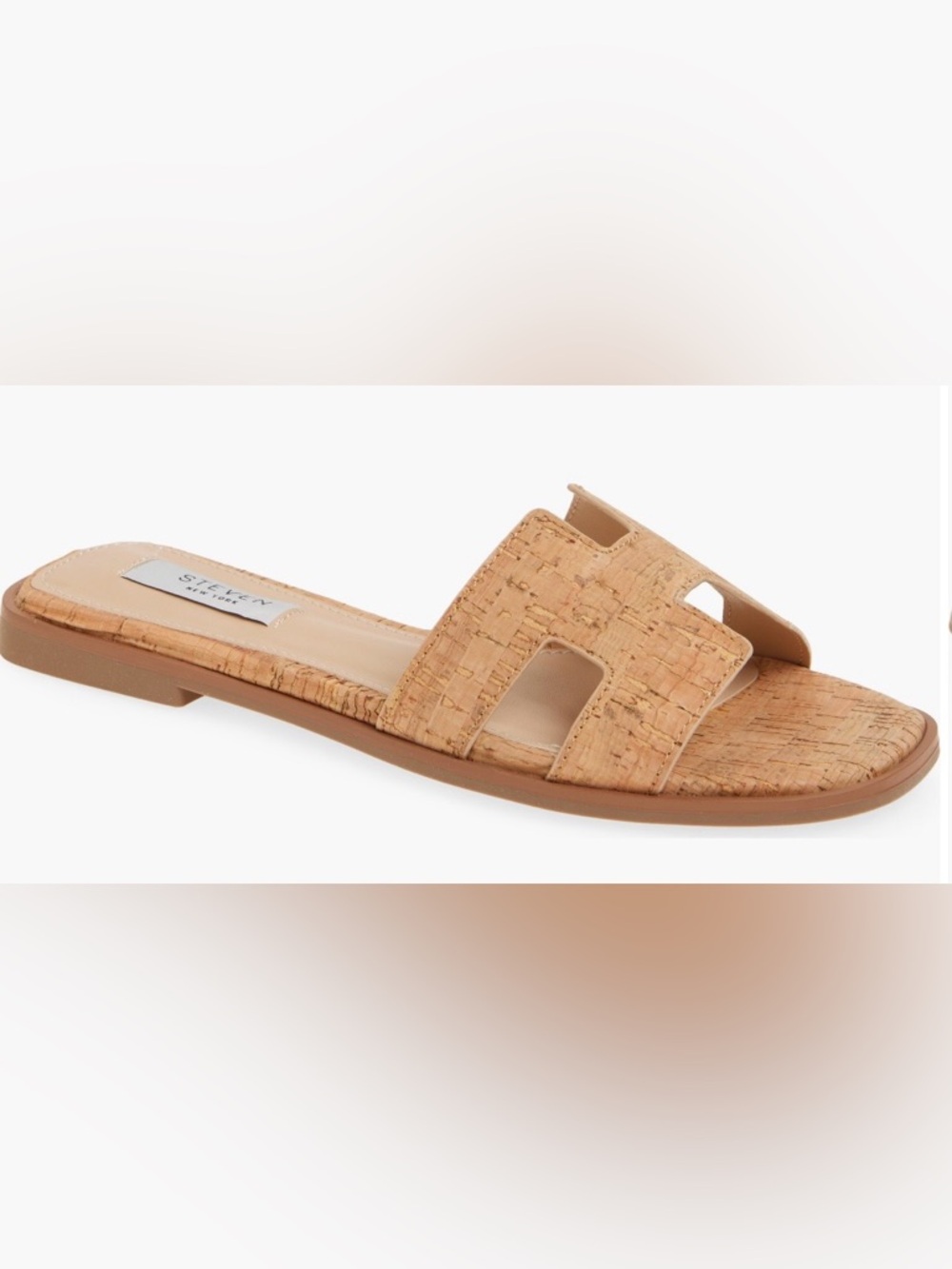 Steven New York Harlien Cork Slide Sandal - Picture 3 of 10